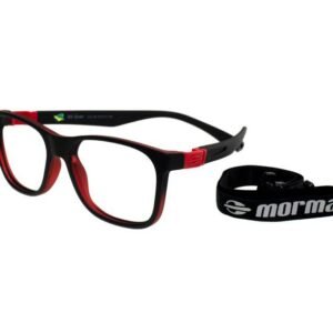 Anteojos de receta Mormaii Grab Col 02 MT Negro - ROJO
