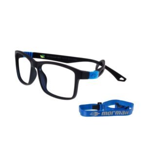 Anteojos de receta Mormaii Rocket Col 03 Negro - AZUL